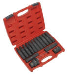 Sealey Trusa biti torx interior si exterior (e) si imbus de impact cu adaptoare 3/4 si 1 -16 piese MAC1006SEASX098 Set capete bit, chei tubulare