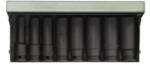 Hans Tools Trusa tubulare de impact lungi 3/8 8 piese MAC100683608M Set capete bit, chei tubulare