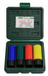 Hans Tools Trusa tubulare de impact cu protectie pt jante de aliaj 1/2' 4piese MAC100684604MBC Set capete bit, chei tubulare