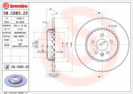 BREMBO Disc frana BREMBO PRIME LINE - Lightweight 08. C983.23 (08.C983.23)