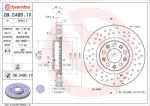 BREMBO Disc frana BREMBO 09. C495.1X - automobilus