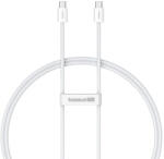 Baseus Кабел за данни Baseus Superior 2, Type-C - Type-C, 100W, PD, 2.0m, White - 40420 (DE-40420)