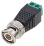 DeTech Конектор DeTech, BNC M - Screw Terminal, 10pcs. , Black - 17168 (DE-17168)