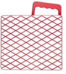 Beorol Lehúzórács 25, 5×23 Beorol Piros RIVPVC (8606107185972)