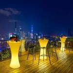 ProCart Masa cocktail iluminata led rgb, 16 culori interschimbabile, control telecomanda, 112x58 cm (D-1255-01)