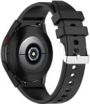  Mobilly szíj a Samsung Galaxy Watch4 és Watch4 Classic készülékhez, szilikon, fekete (558 DSJ-01-00S black)