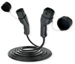 Roline EV Kábel, Elektromos autó töltő kábel, Type2, 1 fázisú, 7, 4 kW, 3m, fekete - 19.08. 0003-4 (19.08.0003-4)