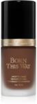 Too Faced Born This Way Flawless Coverage Natural Finish Foundation fedő hatású alapozó természetes hatásért árnyalat Ganache 30 ml