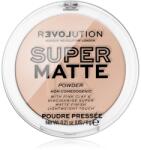 Revolution Relove Super Matte Powder mattító púder árnyalat Vanilla 6 g