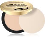 Eveline Cosmetics Variété ásványi kompakt púder applikátorral árnyalat 01 Light 8 g