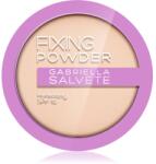 Gabriella Salvete Fixing Powder Hydrating gyengéd kompakt púder SPF 15 árnyalat 01 Pure Nude 8 g