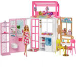 Mattel Mattel Barbie összecsukható emeletes babaház babával (HHY40) - jatekbirodalom