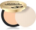 Eveline Cosmetics Variété ásványi kompakt púder applikátorral árnyalat 02 Natural 8 g