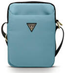 GUESS Nylon Triangle Logo GUTB10NTMLLB 10" tablet táska, kék (GUTB10NTMLLB)