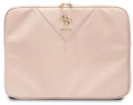 GUESS Sleeve Triangle 4G, GUCS14ZPGSTEGP 14" laptop tok, rózsaszín (GUCS14ZPGSTEGP)