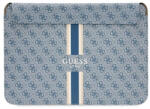 GUESS Sleeve 4G Printed Stripes, GUCS14P4RPSB 14" laptop tok , kék (GUCS14P4RPSB)