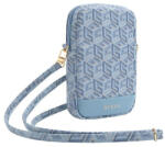 GUESS Zip GCube Bottom Stripe GUWBZPGCSPGB kis táska, kék (GUWBZPGCSPGB)