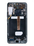 Samsung Galaxy S22 Plus kompatibilis LCD kijelző + érintő, kerettel, zöld, SM-S906B (GH82-27500C)