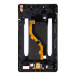 Samsung Galaxy TAB A 8.0 (Wifi) LCD modul kerettel, OEM jellegű, fekete ( T290N ) (GH81-17227A)
