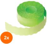 Trada Supply Set 2 x Etichete Pret, 26 x 16 mm, Verde, 1000 Etichete / Rola (DES-2xSDN-ART2768SED)
