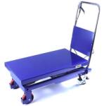 AVLift Ollós emelőasztal 1500 kg emelési magasság 420-1000 mm Kézi szállító és hidraulikus emelő kocsi, mobil emelő asztal ollósemelő