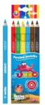 Junior Creioane colorate JUNIOR Ocean World JUMBO triunghiulare - set de 6 buc