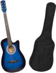 IdeallStore Klasszikus Gitár - Cutaway - Kék - 4/4