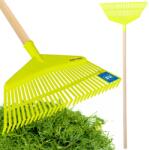 Kotarbau Greblă cu ventilator de grădină pentru frunze de iarbă cu ax 42, 5 cm (ZSY3073) Grebla