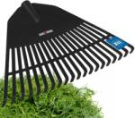 Kotarbau Greblă de grădină din plastic pentru frunze iarbă 45 cm - Culoare negru (R206) Grebla