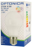OPTONICA 8, 5W E27 806lm 2700K A60 LED izzó (Optonica-8-5W-E27-A60)