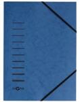 PAGNA A4 behajtófül nélküli kék karton gumismappa (24001-02) - officedepot
