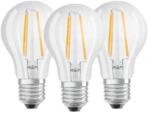 OSRAM Osram Base átlátszó üveg búra/6, 5W/806lm/4000K/E27/dobozos LED körte izzó 3 db (4058075819535) - officedepot