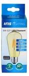 Iris Lighting Filament Bulb Longtip E27 ST64 6W/3000K/540lm aranyszínű LED fényforrás (ILFLST646W3000K) - officedepot