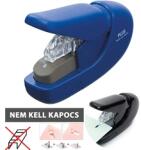 PLUS Corporation kézi kapocsmentes kék tűző- és lyukasztógép (31147) - officedepot