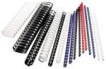 GBC 10mm 100db-os fekete műanyag spirál (4028175) - officedepot