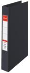 Esselte Standard Vivida 4 gyűrűs fekete gyűrűskönyv (14462)