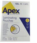 APEX Light A3 75-80mic 100db-os fényes meleglamináló fólia (6001901) - officedepot