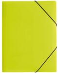 PAGNA A4 PP lime gumis mappa (P2161317) - officedepot