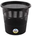 BLUERING Rácsos fekete 16l-es 315x305mm műanyag papírkosár (3838988) - officedepot
