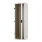 TRITON 19" 45U 600x800 mm Biztonsági üvegajtóval, teherbírás 800kg, szürke álló rack szekrény (RMA-45-A68-CAY-N1) - officedepot