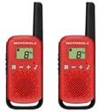 Motorola Talkabout T42 piros walkie talkie (2db) (B4P00811RDKMAW) - officedepot