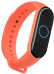  Okosóra szilikon szíj - Xiaomi Mi Band 5/6 - narancssárga szilikon - graffistore