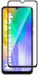 Huawei Y6p Üvegfólia - Super kemény tokbarát fólia fekete kerettel - graffistore