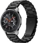  Okosóra fémszíj - Huawei Watch 4 / Watch 4 Pro - Spigen Modern Fit fekete fémszíj (22 mm szíj szélesség) - graffistore