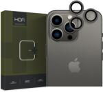  Kameralencse védőkeret iPhone 15 Pro Max - HOFI kameralencse fekete védőkeret - graffistore