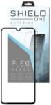 Apple 13 Plexi fólia - ShieldOne Plexi kijelzővédő fekete kerettel