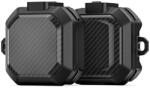  Dux Ducis Seca - fekete carbon mintás tok - Samsung Galaxy Buds Pro / Buds2 / Buds2 Pro / Buds FE / Buds Live tartó - graffistore