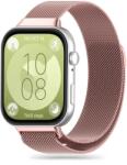 Huawei Watch Fit 3 / 4 / 4 Pro - TECH-PROTECT Milaneseband - mágneses rose gold fémszíj - graffistore