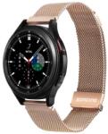 Huawei Watch 3 / Watch 3 Pro okosóra szíj - Dux Ducis Milanese - mágneses arany fémszíj (22 mm) - graffistore