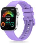 Huawei Watch Fit 3 / 4 / 4 Pro okosóra szíj - Tech- Protect IconBand Line - lila szilikon szíj - graffistore